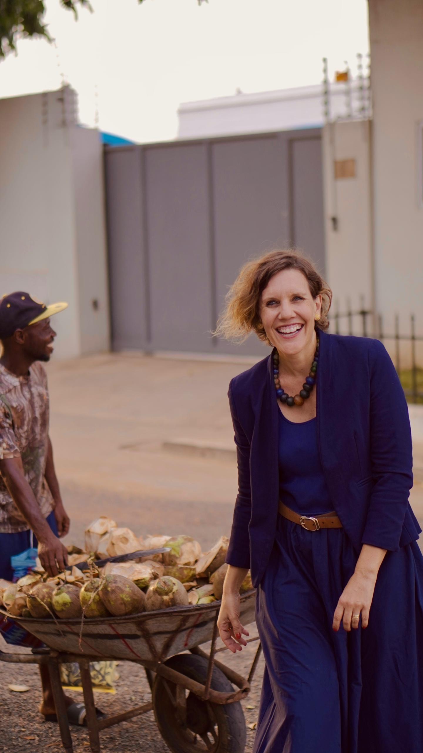 Emily in Accra