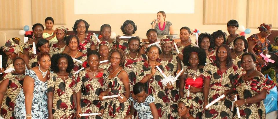 Market women graduation in Liberia
