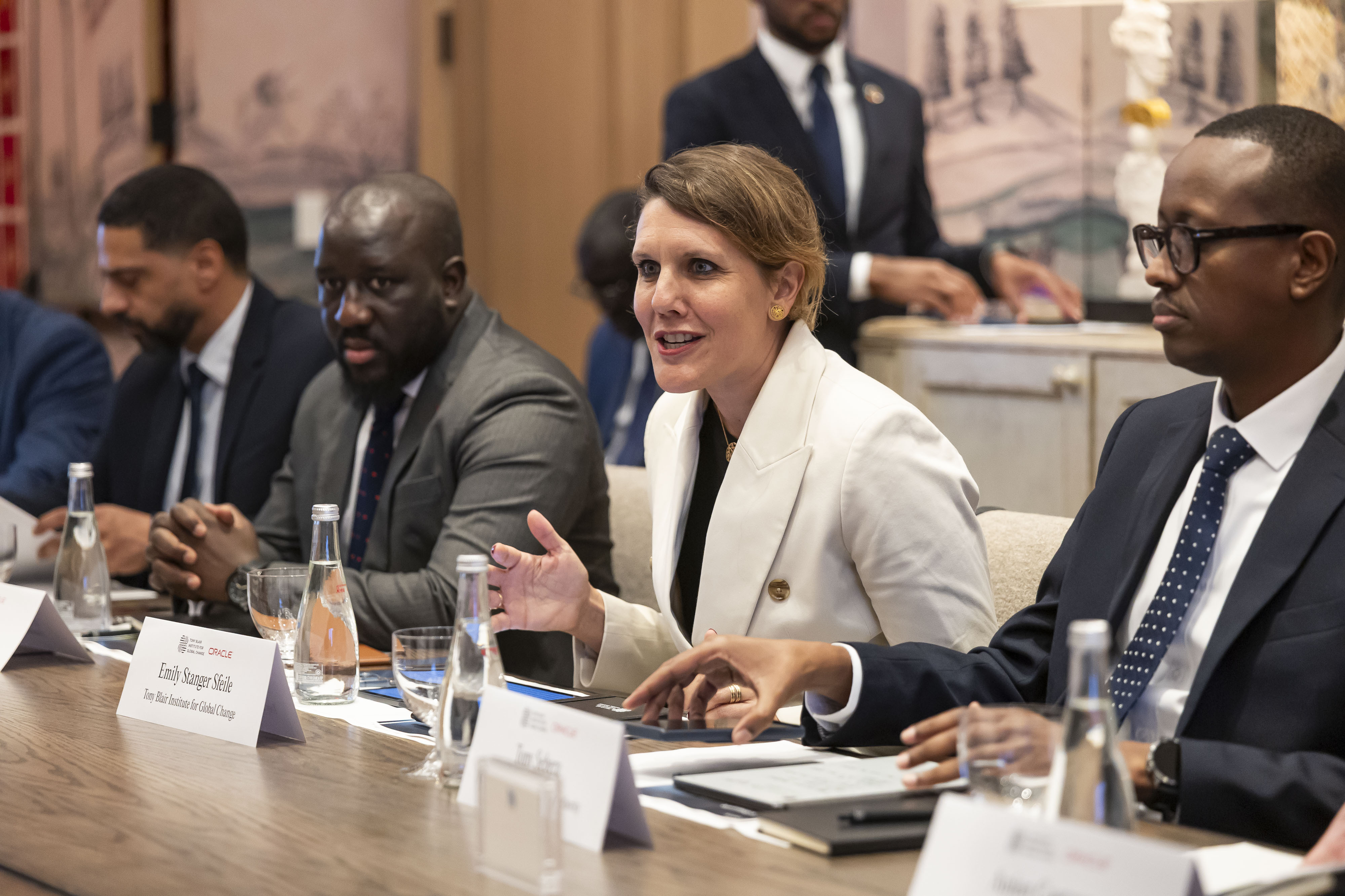 Emily at Oracle roundtable