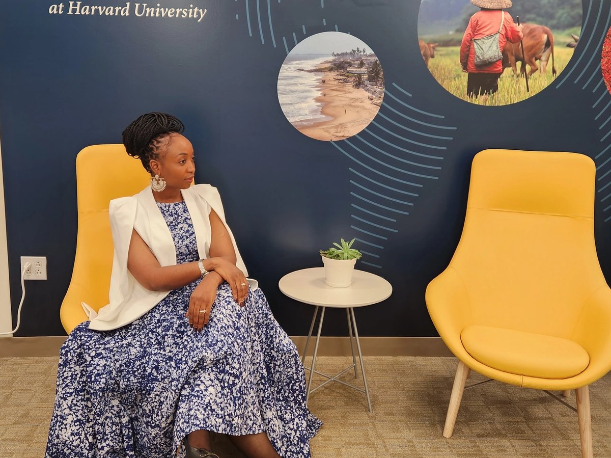 Dr. Yakama Manty Jones at the Center for International Development at Harvard University